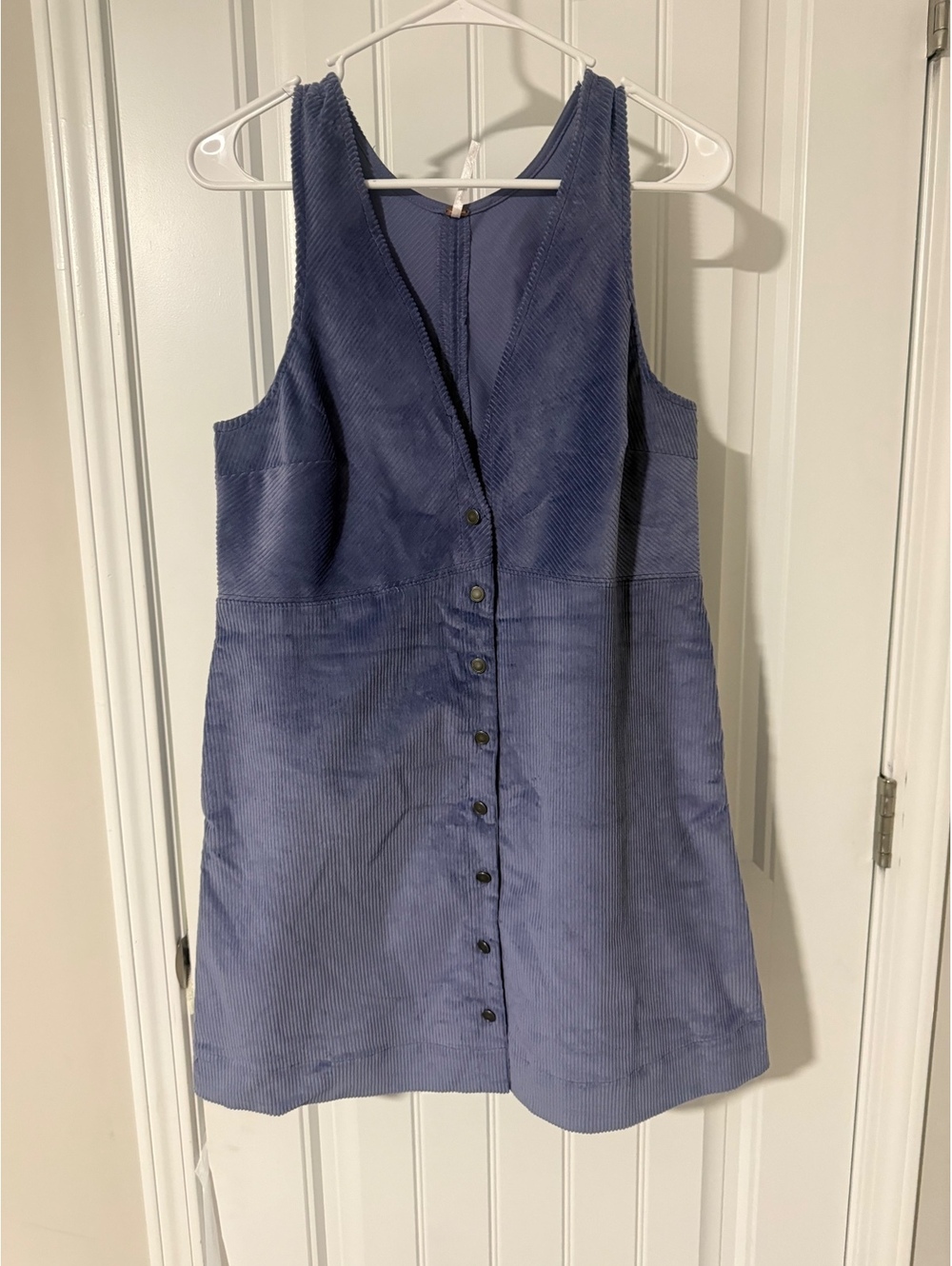 Free People Rolling Thunder Corduroy Dress Size S